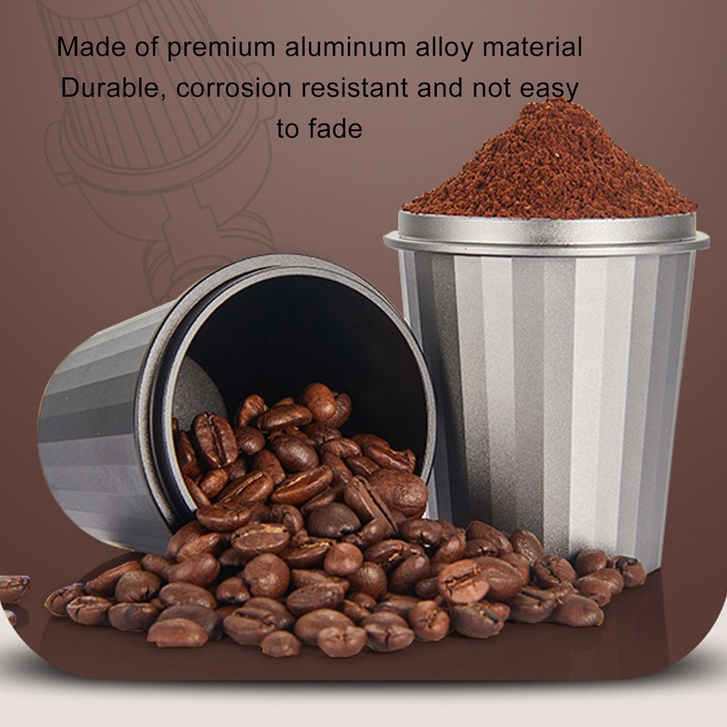 51mm Coffee Dosing Cup Aviation Aluminum Alloy Cup Powder Feeder
