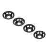 4pcs 4 Inch Speaker Basin Stand Subwoofer Iron Frame Basket