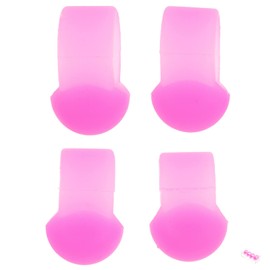 Vaguelly 16pcs Ethereal Drum Finger Picks Comfortable Knocking Sleeves Anti-pain Finger Cots for Tongue Drums Accessory for Musicians Includes Box