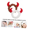 SAFIGLE 2Pcs Reusable Makeup Headband Elastic Spa Hairbands with Charming