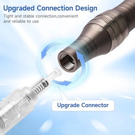 Rodillo De Microagujas Para Uso Domstico De 0,25 Mm, Para Mujeres Y Hombres, Kit De Belleza Con Microagujas Para El Cuidado De La Piel, Rostro,...    