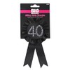 Alandra Birthdays BADGE-40-B-BIRTH Black 40 THZ Diamante Rosette