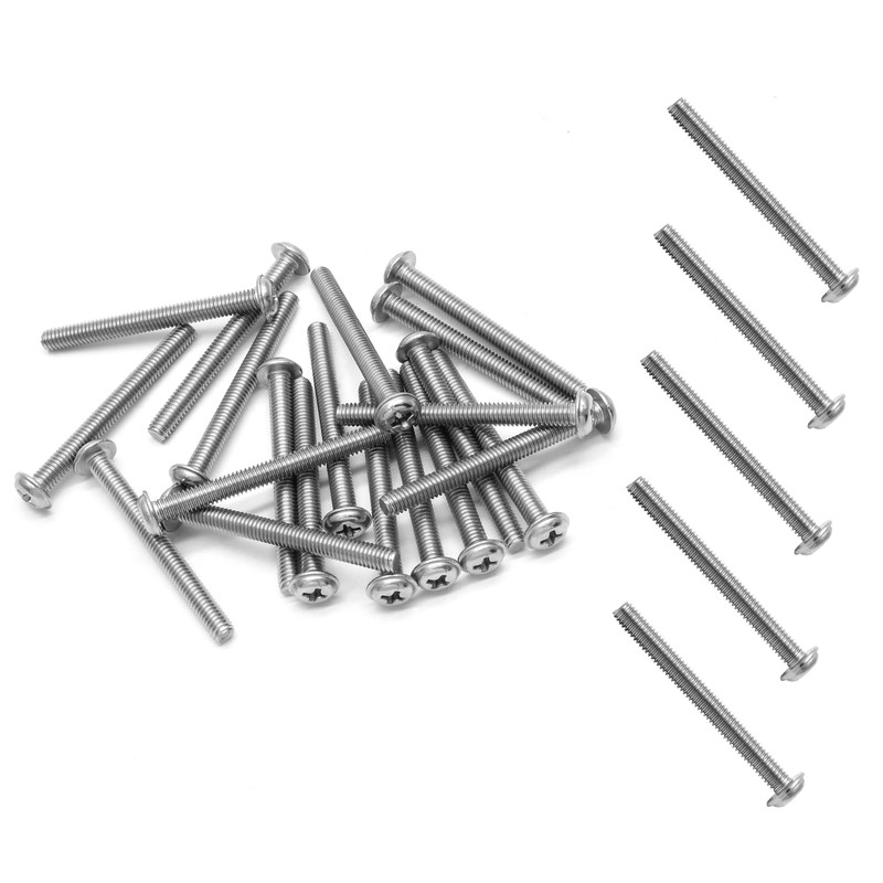 Cjueiom 20 Pack 20 Pack M4 x 40mm 304 Stainless
