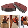 50 PCS Mouse Detail Sander Sandpaper, 80 Grit Palm Sander