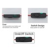 18V Battery Adapter Good Fit Lithium Battery Converter with Fuse