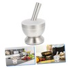 Mikinona Garlic Crusher Roller Presser Mincer for Fresh Dried Spices