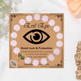 Evil Eye Bracelets Beaded Bracelets Good Luck Protection Bracelet Evil Eye Bracelets for Women Red String Bracelets Healing Bracelet Evil Eye Charm Bracelets Evil Eye Jewelry