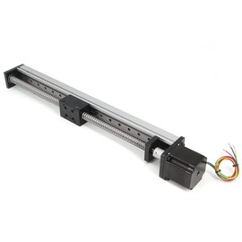 Befenybay 350mm Length Travel Linear Stage Actuator with Square Linear Rails Ballscrew SFU1605 with NEMA23 Stepper Motor for DIY CNC Router Parts X Y Z Axis