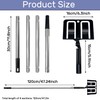 Adjustable Paint Shield Holder - 360° Angle Spray Shield for