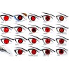 Veraly Anillo Miembro Akatsuki Cosplay Anime Naruto 10 Piezas