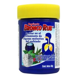 Broncorub Ungüento 2,800/5,300/1,300/4,700 G, 1 Frasco 40 G
