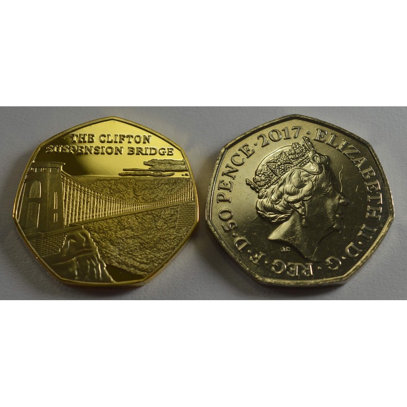 The Commemorative Coin Company ISAMBARD KINGDOM BRUNEL & CLIFTON SUSPENSION
