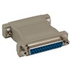 Cable Leader DB25 to DB25 Null Modem Adapter (F/F)