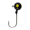 Essentials Round Ball Jigs Black 4/0