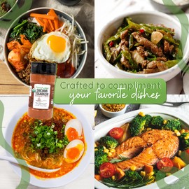 FreshJax Organic Shichimi Togarashi – Japanese 7 Spice Seasoning Mix (5.4 oz) Non-GMO, Gluten-Free, Vegan, Keto, Paleo | Bold Umami Flavor for Ramen, Sushi, Rice, Grilled Meats, Vegetables