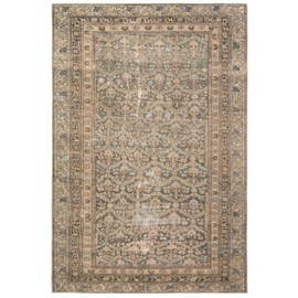 Jaipur Living, Machine Washable 5x8 Area Rug, Soft, Boho, Vintage Green Living Room Rug