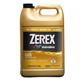 ZEREX G05 1 Gallon ZEREX G05 YELLOW Coolant Antifreeze Fluid For MERCEDES VERIFY 1955-2014