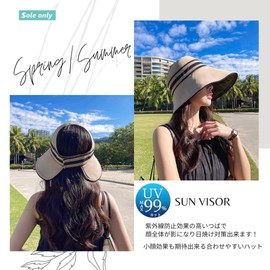 $ole only; Sole-Only, Sun Visor, UV Protection, 99% Protection, UV Protection, UV Protection Film, Anti-stuffy, Sunburn Protection, Stylish, Stylish, Stylish, Stylish, One Size Fits Most, Visor, Hat,