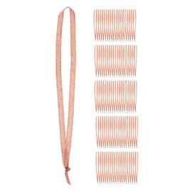 Mandala Crafts Hand Tied Thin Ribbon for Ornaments Ribbon Loops - Christmas Tree Ornament Ribbon Hangers - 100 Xmas Decoration Rose Gold Ribbon Ornament Hangers