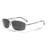 Eyekepper Frameless Bifocal Sunglasses Women Men Lightweight Rimless Bifocal Readers