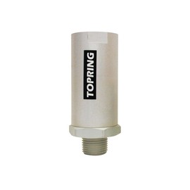 TOPRING 62.120 AIRPRO in-Line Airflow Filter, 1/4 (NPT), 40 Micron Bronze Element, Series 62