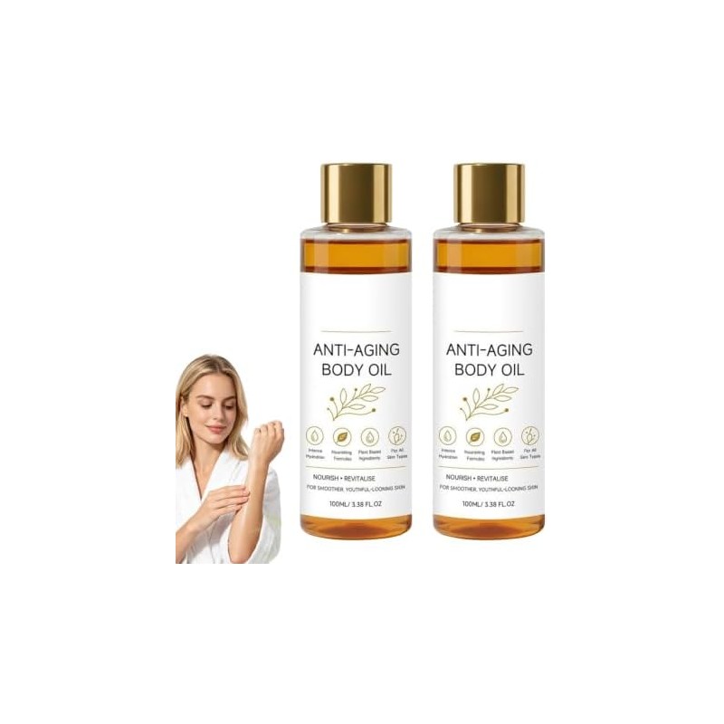 Aceite corporal antiedad Skin, aceite de colágeno reafirmar100 ml. (2PCS)