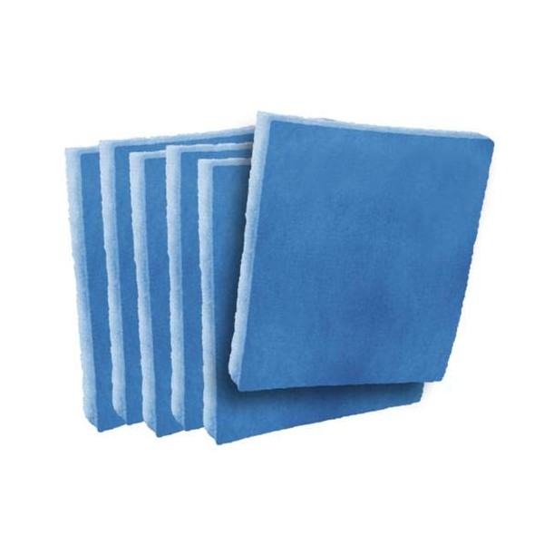 15-1/2 x 19-1/2 x 1 - Blue/White Polysynthetic Replacement Filter