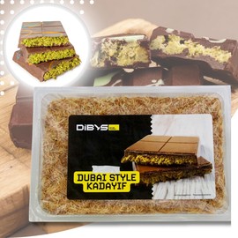 DIBYS Kataifi Pastry Shredded 200g - Perfect for Dubai Chocolate, Kunafa or Baklava - Pre-Toasted Kadayif Ready to Use - Crispy Texture Kataifi - Ideal Addition to Desserts