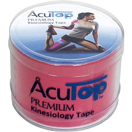 Premium Quality Tape 5m Roll of Elastic Muscle Support Tape for Exercise, Sports & Injury Recovery (Pink)