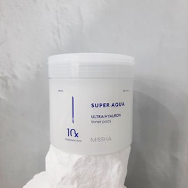 MISSHA Super Aqua Ultra Hyalon Toner Pad Original 90 Sheets Wipe Moisture Pad / MISSHA 미샤 수퍼 아쿠아 울트라 히알론 토너 패드 본품 90매 닦토 수분패드