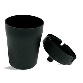 Black Smokeless Ashtray - Perfect for Car Cup Holders (1Pk)