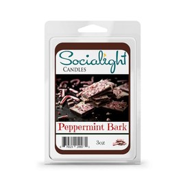 Socialight Candles - Peppermint Bark Scented Wax Melts