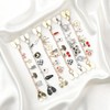 TAKEALOOKO Dust Plug Charm Chains for Kindle - 4Pcs Silver