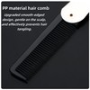 4 Pcs Folding Pocket Combs for Men - Stainless Steel