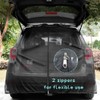 ZNDAW Car Tailgate Mesh Screen, Magnetic Mount Auto Tailgate Rear