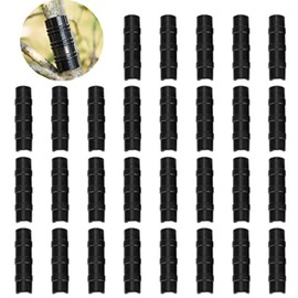 30 Pcs Horticulture Pipe Clips Plastic Greenhouse Foil Clip Hose Clamp Connector Kit Greenhouse Clips Greenhouse Clips Greenhouse Banner Frame Sheds Black (32mm)