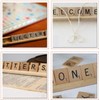 Trimming Shop Replacement Letter Tile Holder Wooden Tray for Word
