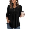 WIHOLL Business Casual Outfits for Women Summer 3/4 Length Sleeve