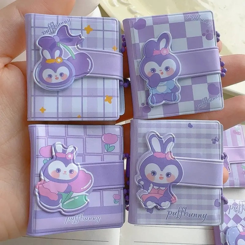 D- 6 Cuadernos Con Pegatinas Mágicas Dibujos Animados Mini