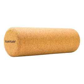 Tunturi Cork Yoga Roll Sustainable Massage Roller Fascia Roller Cork Roller for Self Massage 30cm