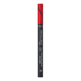 Delineador Líquido Micro-fine Liner 36h L'oréal Paris Color OBSIDIAN BLACK Efecto Mate