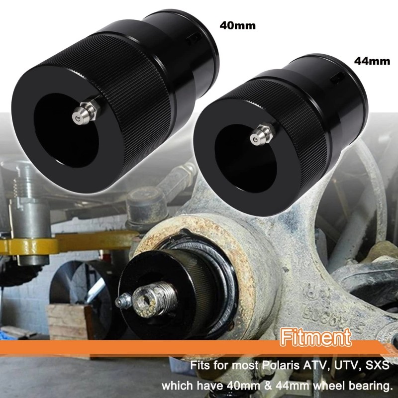 JAYZHOU 40mm & 44mm Front Rear Wheel Bearing Greaser Tool