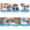 Niaciswe Pop-up Kitchen Sink Plug 3-in-1 Kitchen Sink Strainer Kitchen