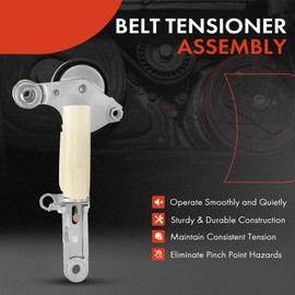 A-Premium Belt Tensioner Assembly with Pulley Compatible with Toyota Corolla 2014-2020 1.8L, Corolla iM 2017-2018 1.8L, C-HR 2018-2022 2.0L & Scion iM 2016 1.8L, Replace# 166200T010, 1662037010