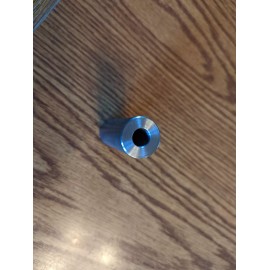 Unbranded STEEL BUSHING, STANDOFF, SPACER. 1"OD, 3" LONG, 7/16 " ID