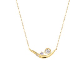 Canal Yondo Sea 152346623004 December Birthstone Necklace 10K Yellow Gold, Yellow Gold, Tanzanite