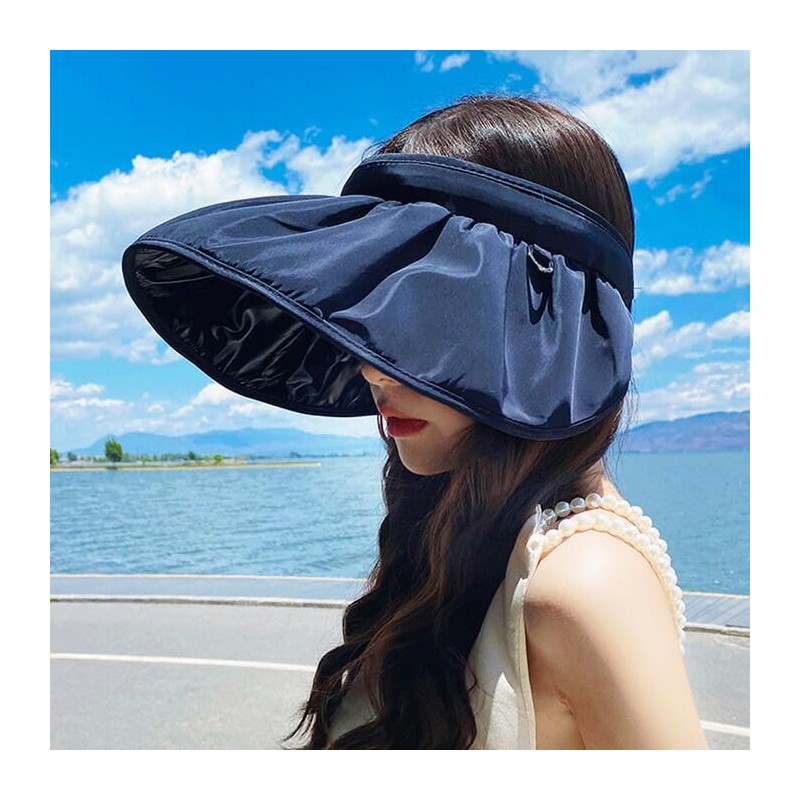 [ＫａｒｌｙＳｈｏｐ　ｉｍｐｏｒｔ] 【2way】UVカットサンバイザー カチューシャ 帽子 日除け 紫外線対策 日焼け つば広 折り畳み おしゃれ