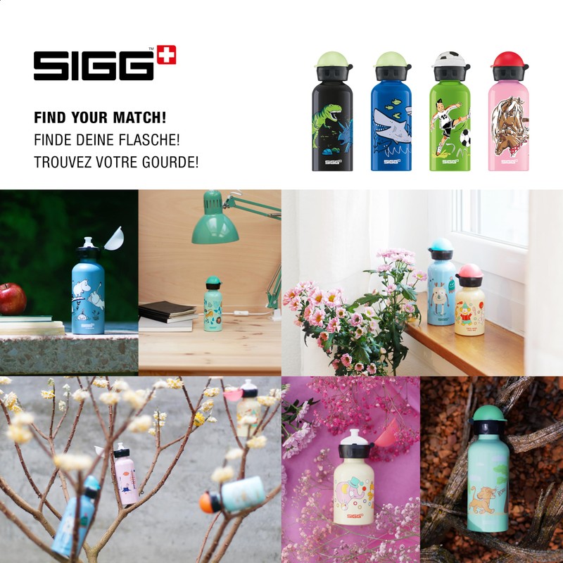 SIGG - Kids Water Bottle - KBT - Made in