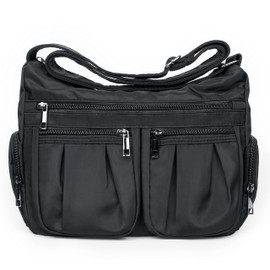 VOLGANIK ROCK Crossbody Bags for Women Multi Pockets Handbags for Women Lightweight Shoulder Bags Women Cross Body Bags Travel Handbags