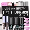 Libeauty Lash Lift Kit,Eyelash Lifting Kit,3 Minutes Brow Lamination Kit